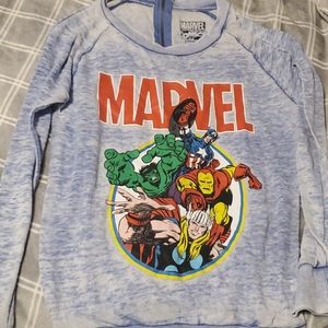 Heathered Marvel Tee